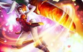王者五周年限定皮肤动作